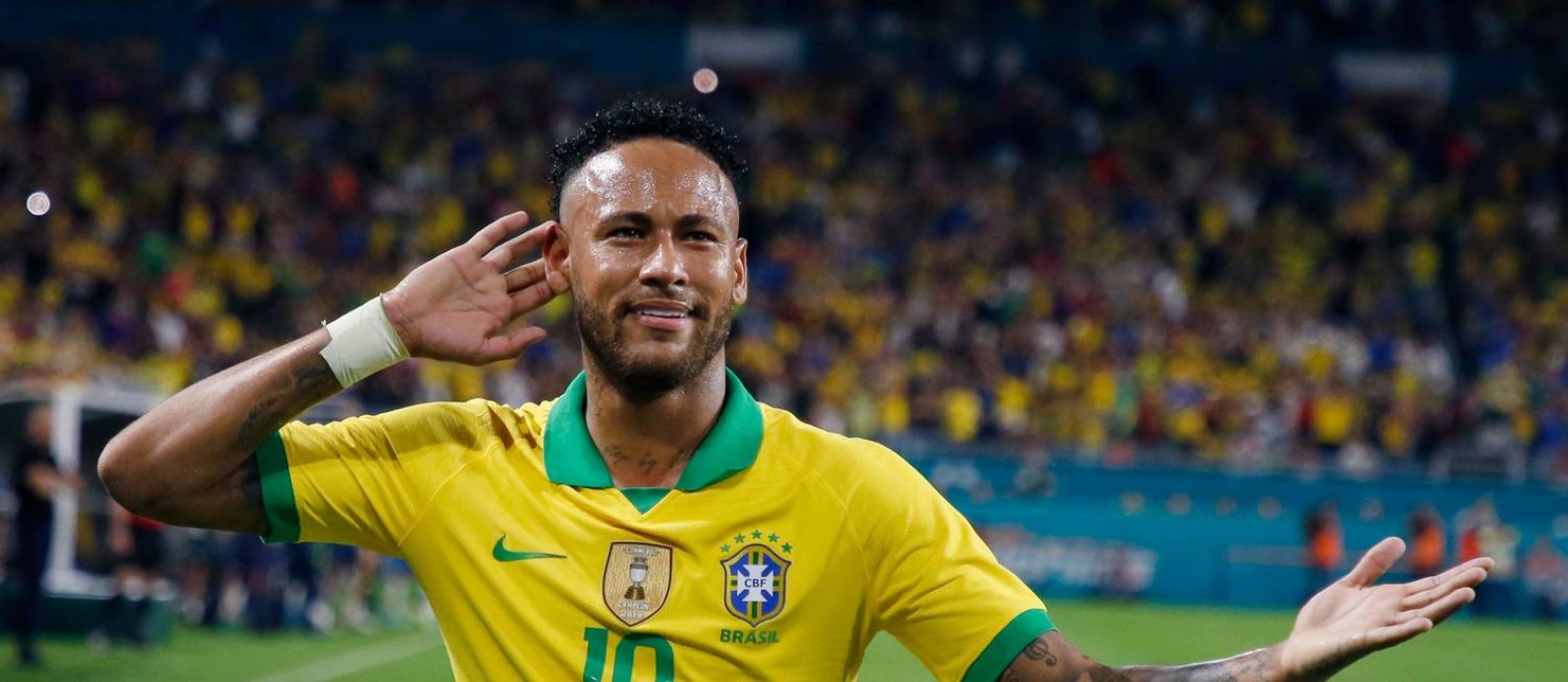Neymar volta à seleção com gol e assistência em empate com a Colômbia