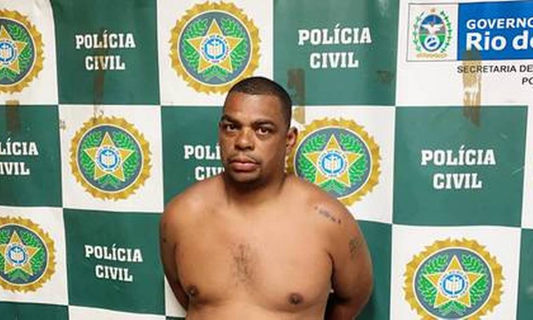 Ele é considerado atual chefe do tráfico na comunidade Foto: Divulgação/Polícia Civil