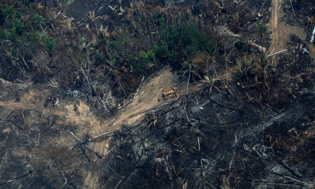Área da Floresta Amazônica desmatada, no Acre Foto: BRUNO KELLY / REUTERS