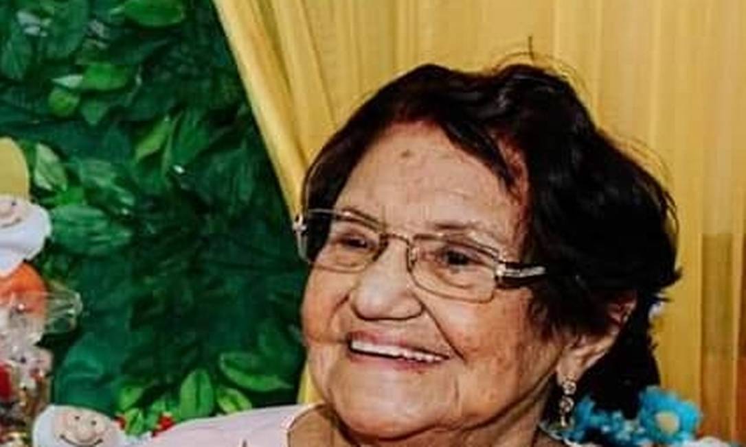 Luzia dos Santos Melo, de 88 anos: uma das vítimas do incêndio Foto: Arquivo de família