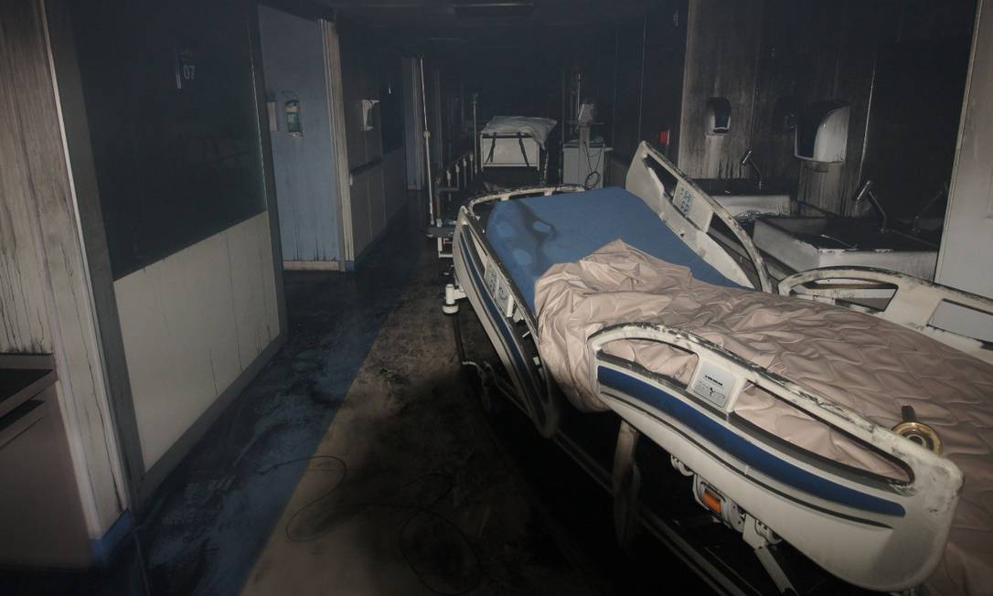 Após momentos de pânico 92 pacientes escaparam da morte Foto: Fotos cedidas pela TV Globo
