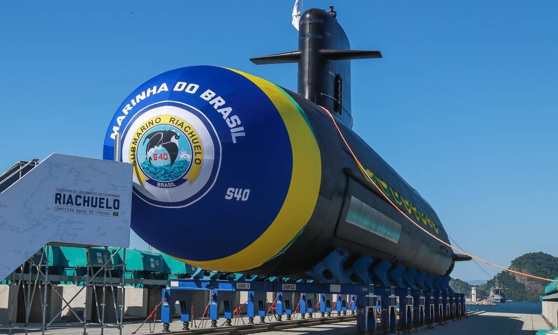 Prosub, desenvolvimento de submarinos: Consiste na construÃ§Ã£o de um estaleiro e cinco submarinos, sendo um deles nuclear Foto: Marcelo RÃ©gua / AgÃªncia O Globo