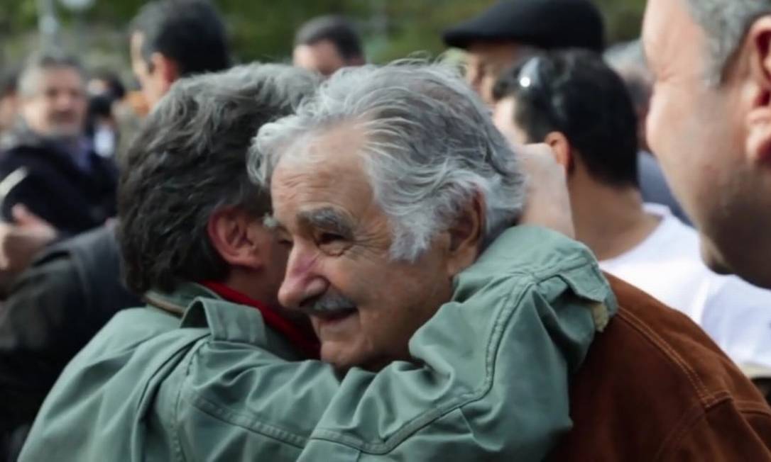 RS - José Mujica no documentário "Uruguai na vanguarda" Foto: Divulgação 