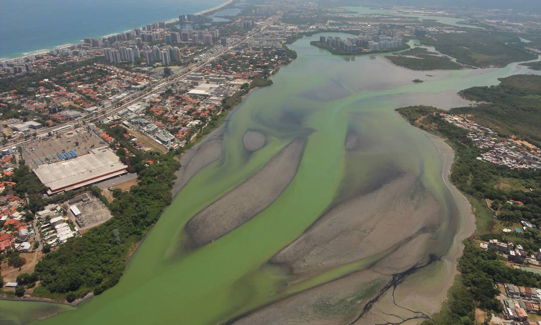 
Uma das fotos da Lagoa da Tijuca do dossiê enviado ao juiz Marcelo Bretas
Foto: Divulgação/Mario Moscatelli