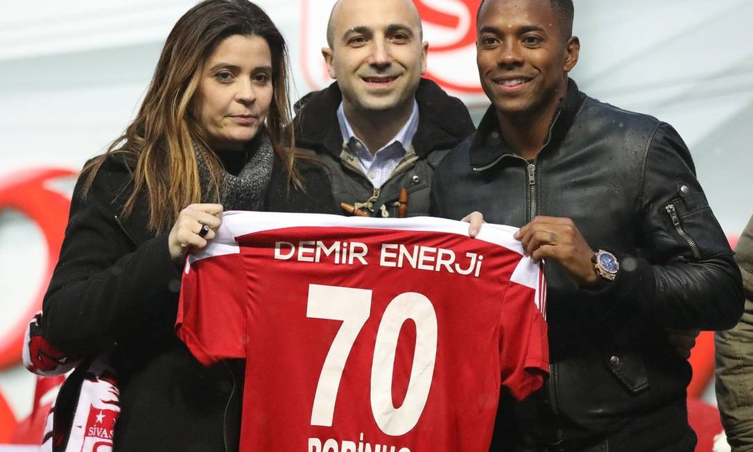 Robinho é contratado pelo Sivasspor, clube da Primeira Divisão da Turquia Foto: Divulgação