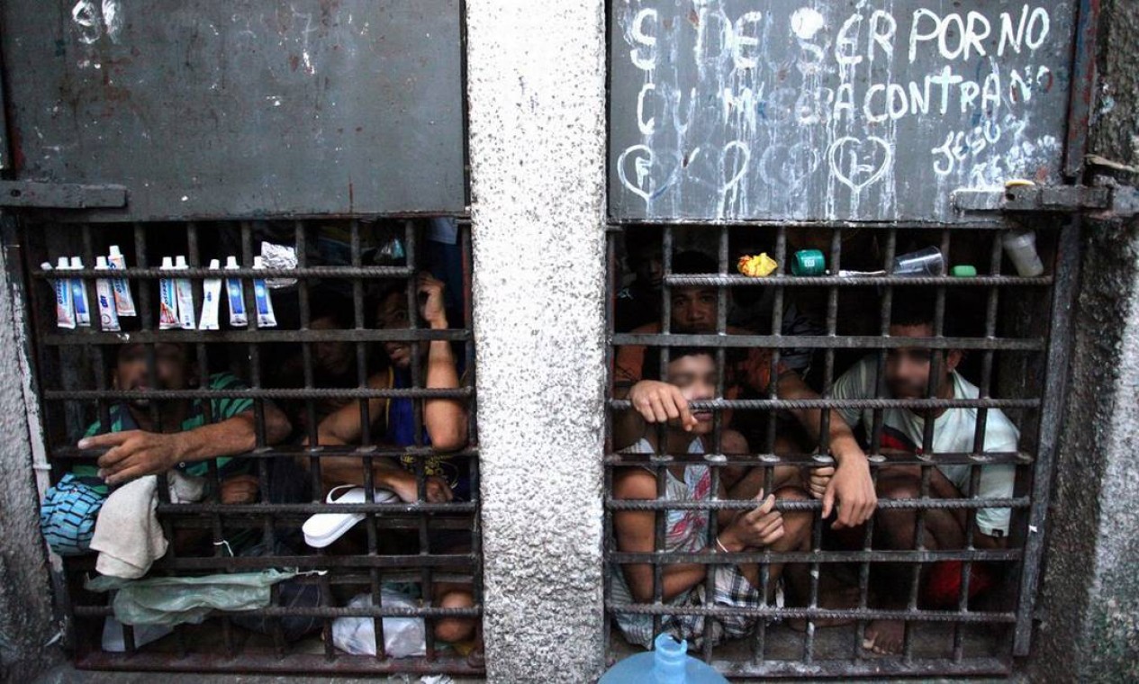 Inspeção do Conselho Nacional de Justiça em 2013 encontrou celas lotadas em unidades prisionais de Sergipe Foto: Luiz Silveira/Agência CNJ/25-11-2013