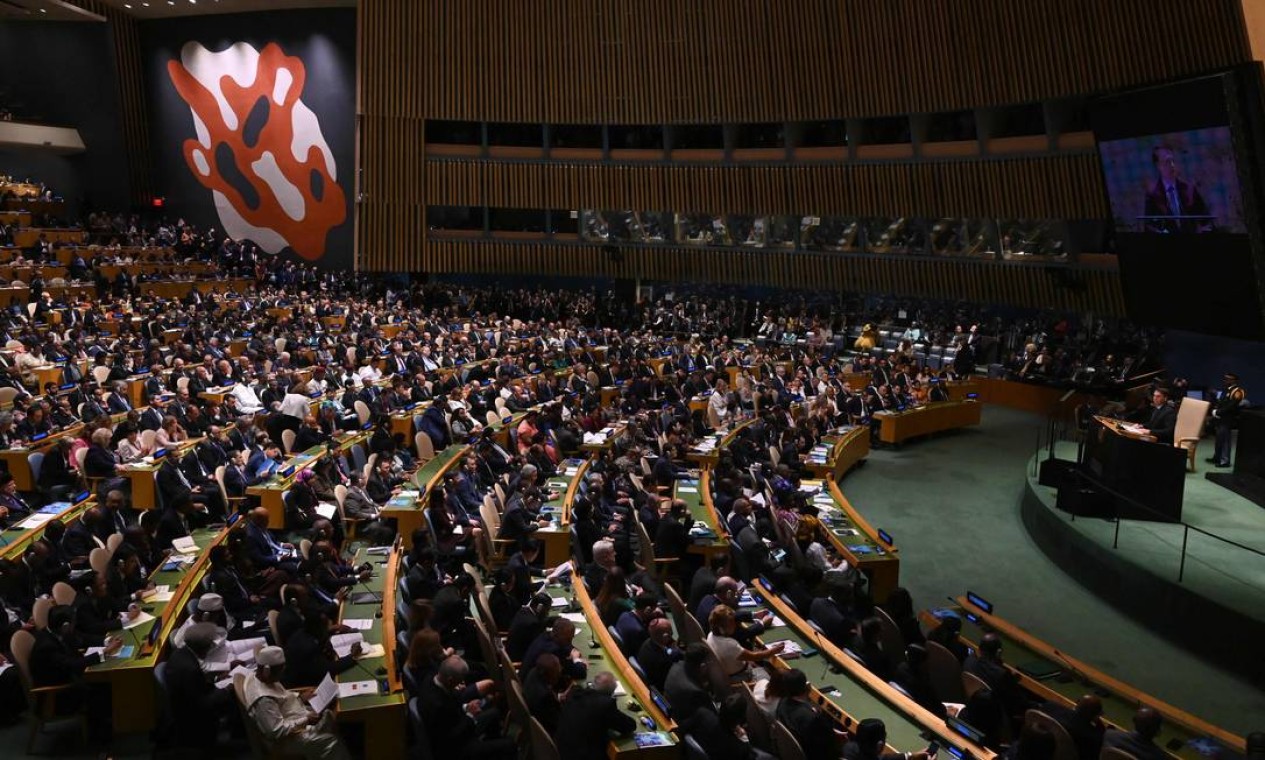 A Organização das Nações Unidas (ONU) hoje é formada por 193 países Foto: TIMOTHY A. CLARY / AFP