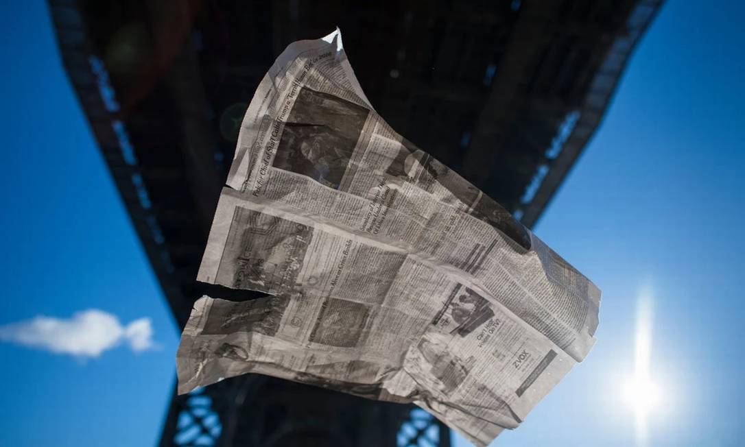 Jornal: artigo do NYT alerta para ataques a profissionais Foto: Joshua Bright/NYT