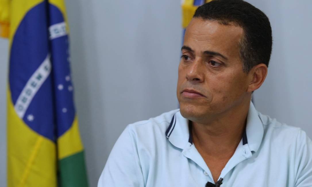 Especial Violência encarcerada - Gutenberg de Oliveira, presidente do sindicato dos agentes penitenciários do Estado do Rio Foto: Agência O Globo
