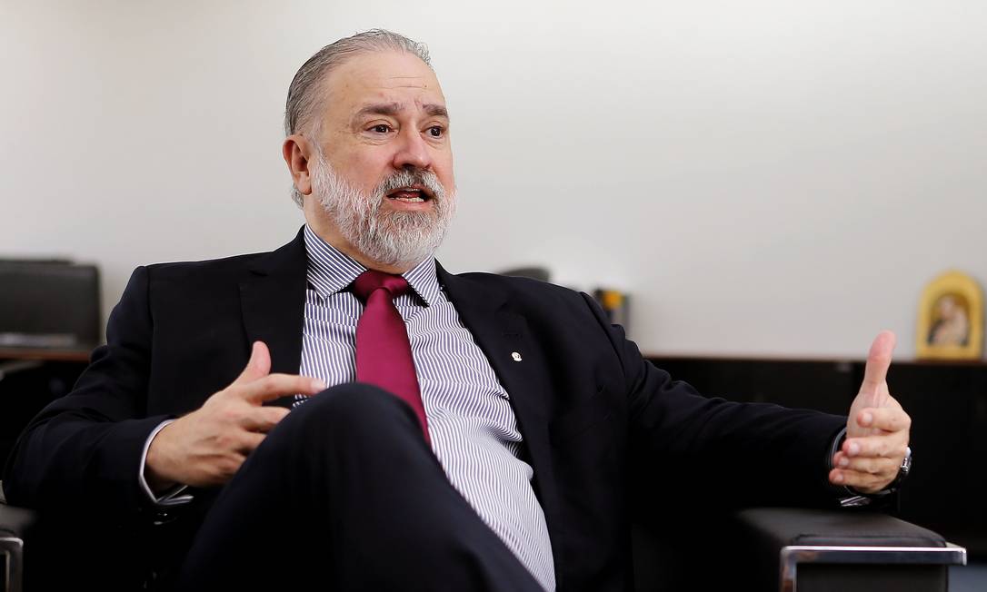 O novo Procurador-Geral da República, Augusto Aras, criticou a Lava-Jato por ter se tornado 'personalista' Foto: Jorge William / Agência O Globo