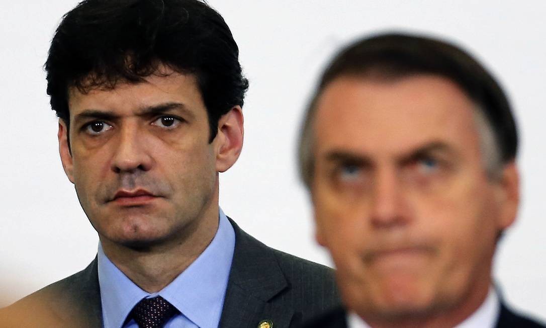 Marcelo Álvaro e Jair Bolsonaro Foto: Jorge William / Agência O Globo
