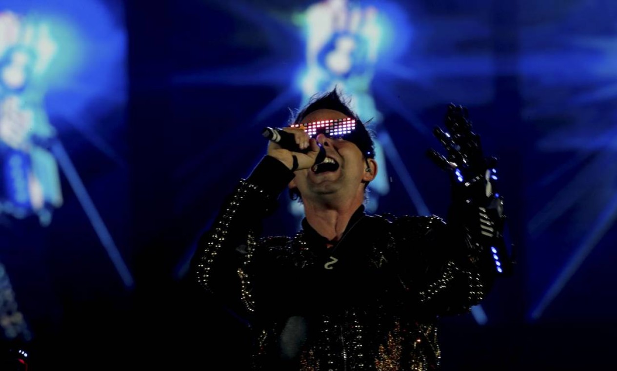 Foto: O show do Muse no Brasil teve uma hora e meia de duração - Purepeople