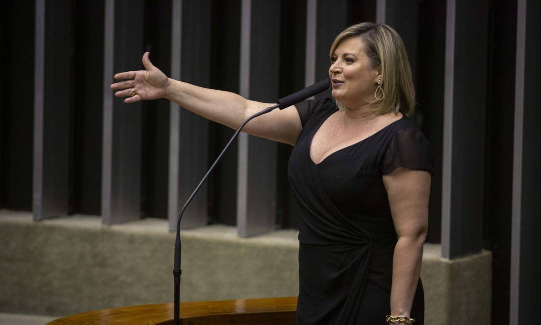 Joice Hasselmann, líder do governo no Congresso Foto: Daniel Marenco / Agência O Globo