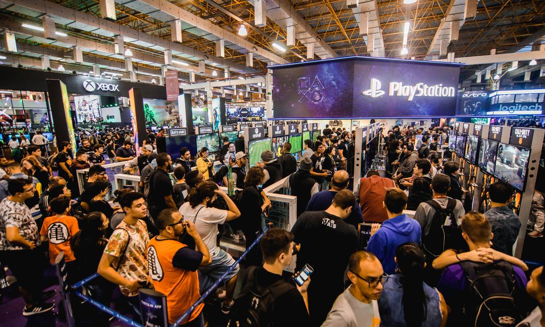 A Brasil Game Show acontece até domingo no Expo Center Norte, em São Paulo Foto: Divulgação/BGS