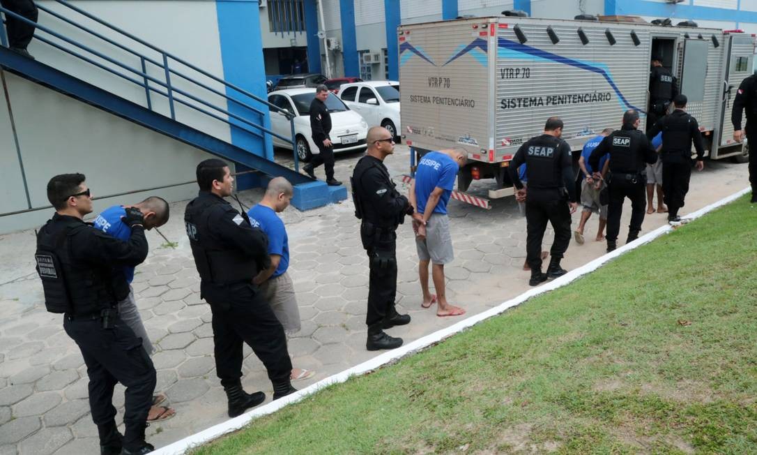 Operação transfere detentos no Pará. MPF denuncia tortura em unidades do estado sob intervenção federal Foto: Alex Ribeiro / Agência Pará