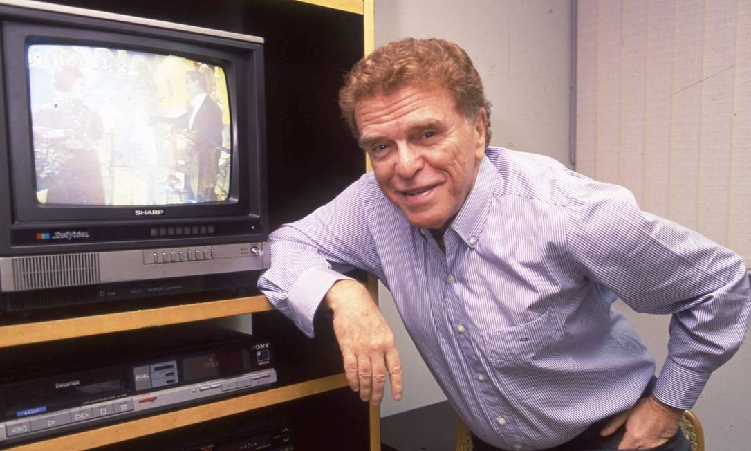 Mauricio Sherman em 1990: pioneiro da televisão no Brasil Foto: Monique Cabral / Agência O Globo