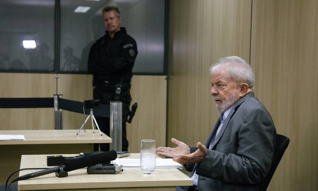 O ex-presidente Luiz Inácio Lula da Silva está preso desde julho de 2018 Foto: Isabella Lanave / AFP