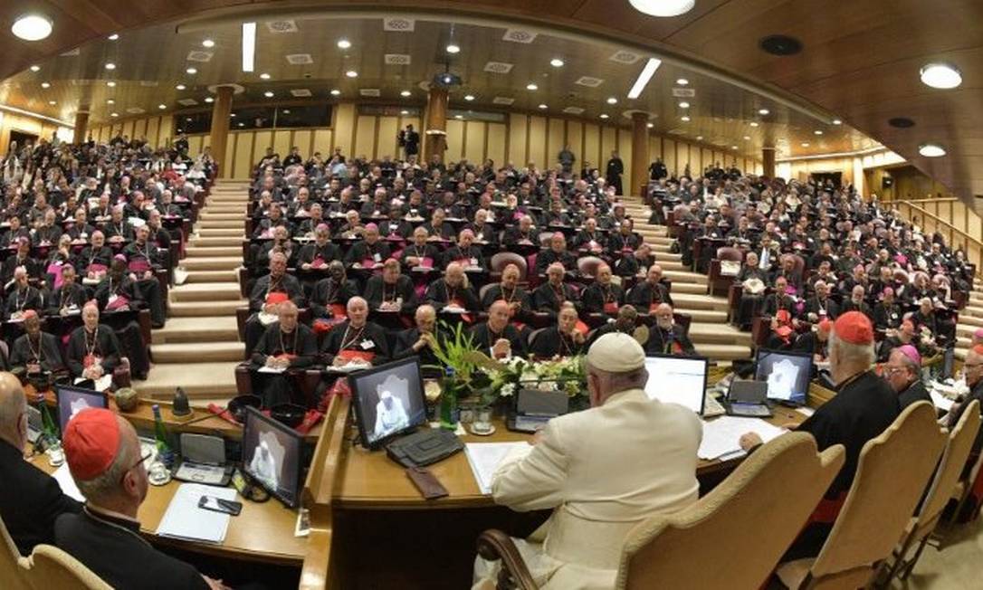 Papa encerra sínodo com bispos Foto: Divulgação/Vaticano