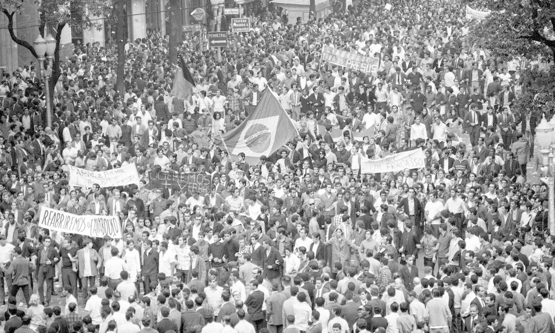 Relembre protestos de 1968, ano em