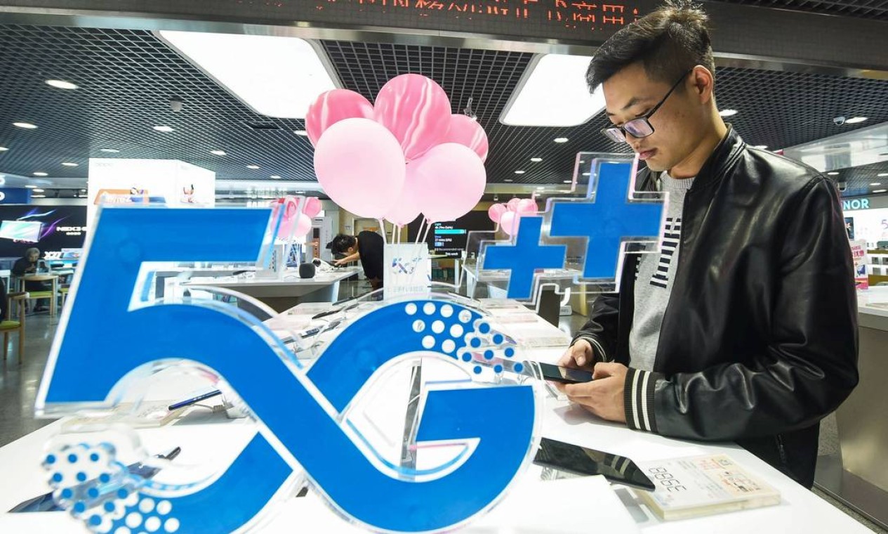 China bota no ar maior rede 5G do planeta, diz site - Jornal O Globo