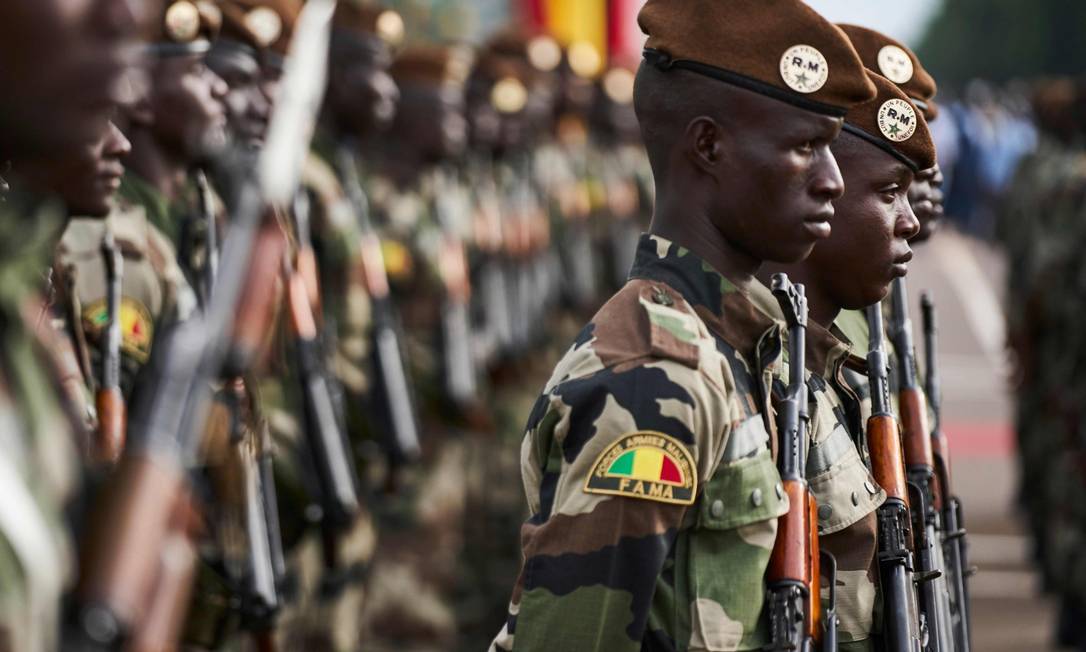 Ataque na cidade de Indelimane, no Mali, deixou 53 militares mortos Foto: MICHELE CATTANI / AFP / 22-09-2018