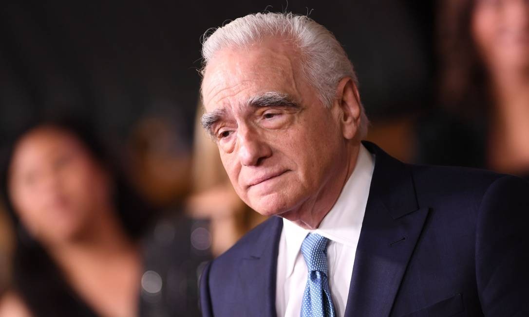 Martin Scorsese durante a première de 'O irlandês', em Los Angeles Foto: VALERIE MACON / AFP