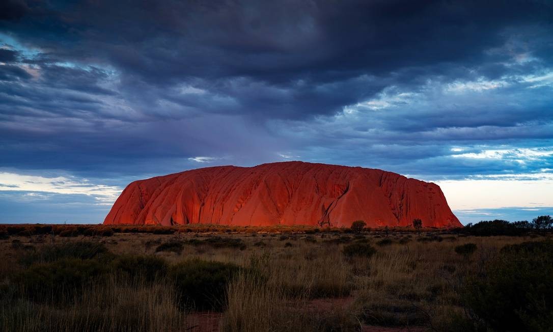 A rocha de Uluru Foto: MATTHEW ABBOTT / NYT