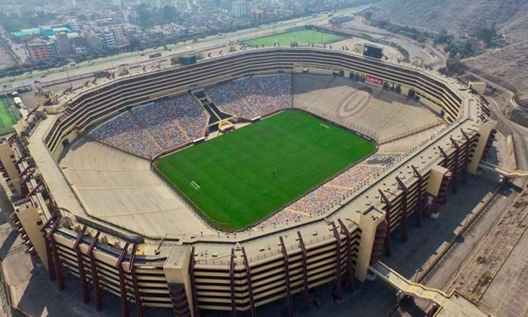 Estadio Monumental, em Lima, no Peru Foto: Reprodução/Instagram