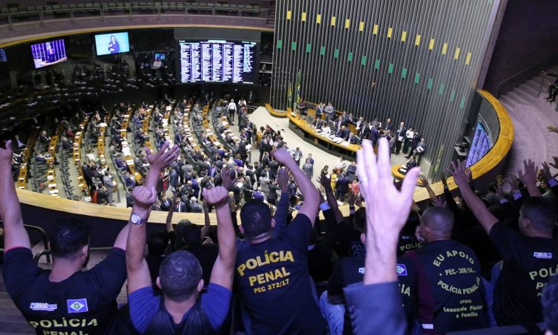 Câmara aprova em 2° turno PEC que cria polícias penais Foto: Luis Macedo/Câmara dos Deputados