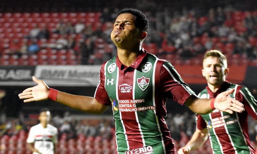 Marcos Paulo comemora o segundo gol do Fluminense Foto: Mailson Santana/Fluminense FC / Mailson Santana/Fluminense FC