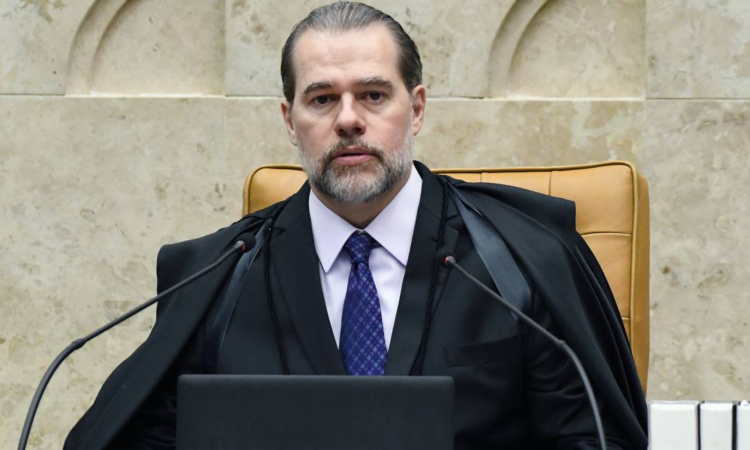 O presidente do STF, Dias Toffoli Foto: Divulgação STF/ CARLOS ALVES MOURA