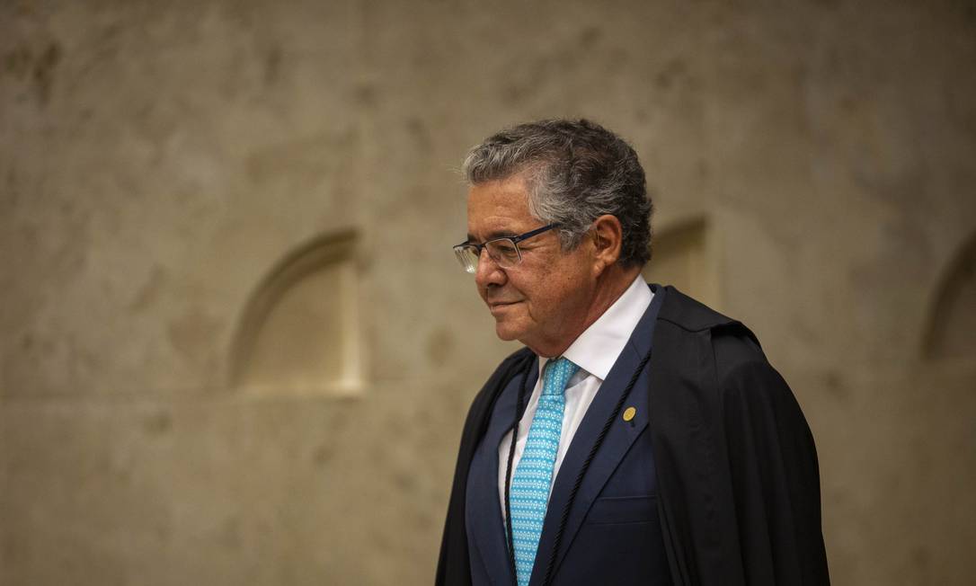 O ministro Marco Aurélio Mello criticou a quantidade de partidos no país Foto: Daniel Marenco / Agência O Globo