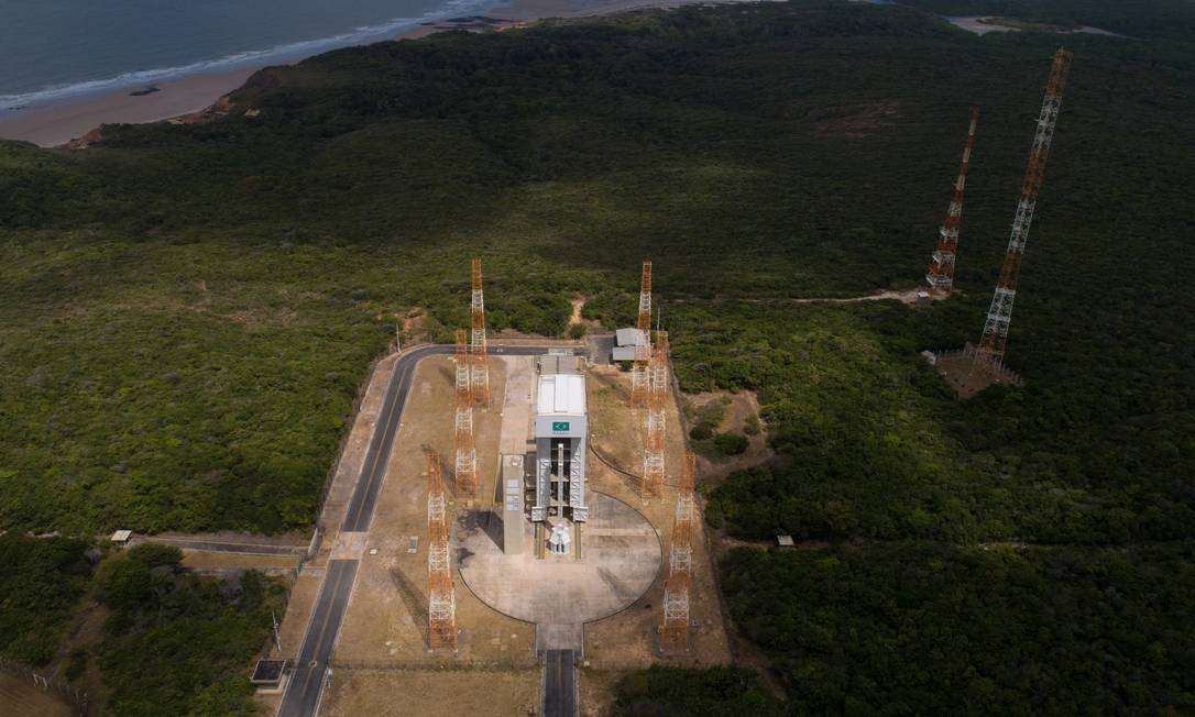 Senado aprovou acordo com os EUA para utilização do centro espacial de Alcântara, no Maranhão. Centro foi criado em 1983 Foto: Daniel Marenco / Agência O Globo
