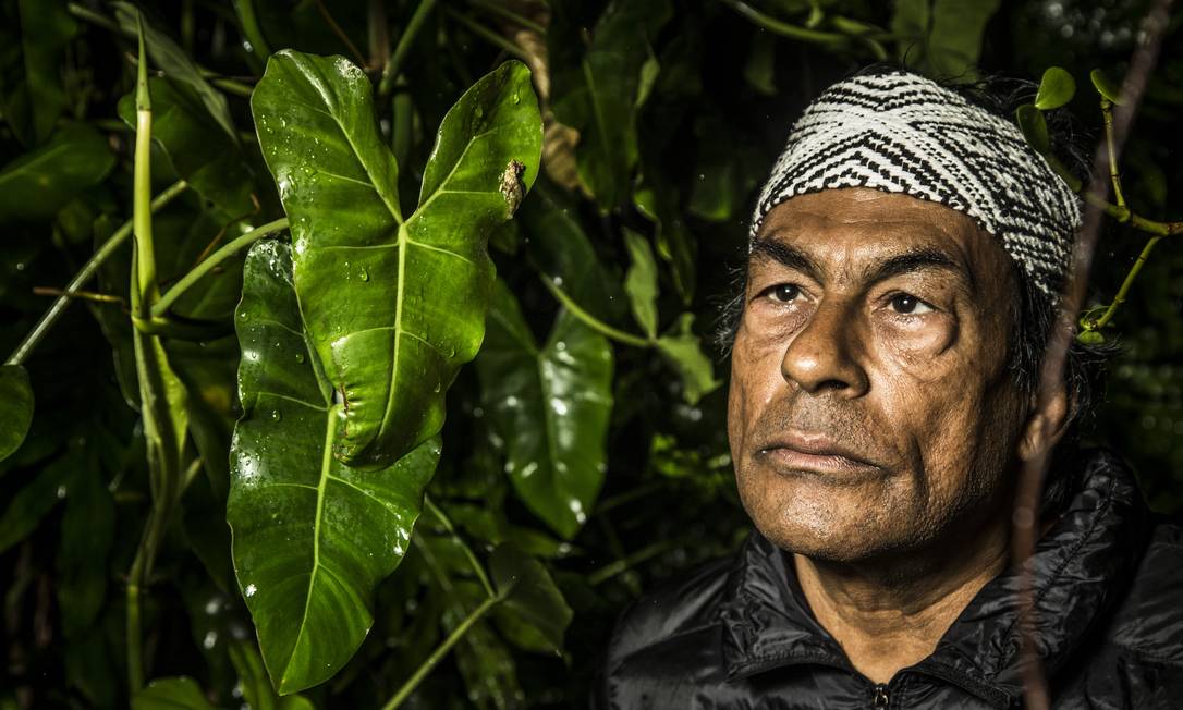 O líder indígena Ailton Krenak. Foto: Guito Moreto / Agência O Globo