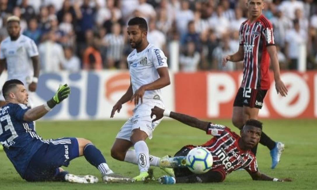 Santos e São Paulo ficam no empate na Vila Belmiro Jornal O Globo