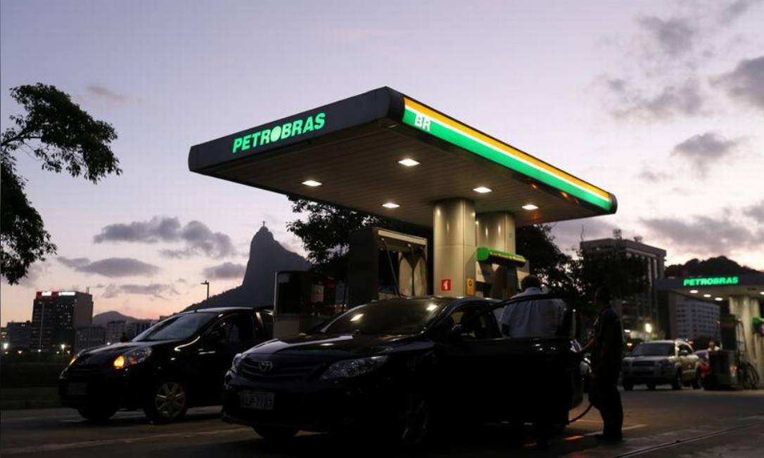 Posto da Petrobras Foto: Reuters 