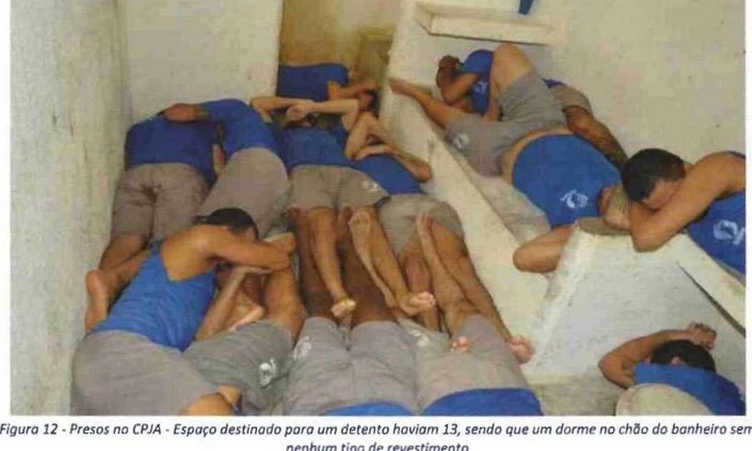 Relatório de órgão ministerial apontou vômitos de sangue em prisão de jovens no Pará Foto: Reprodução 