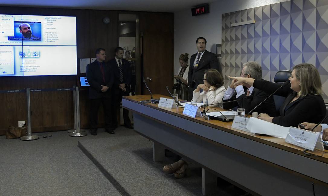 A CPI das Fake News investiga a divulgação de notícias falsas nas redes sociais Foto: Geraldo Magela / Geraldo Magela/Agência Senado