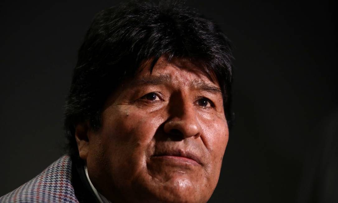 Ex-presidente boliviano Evo Morales durante entrevista na Cidade do México Foto: Edgard Garrido / REUTERS/15-11-2019