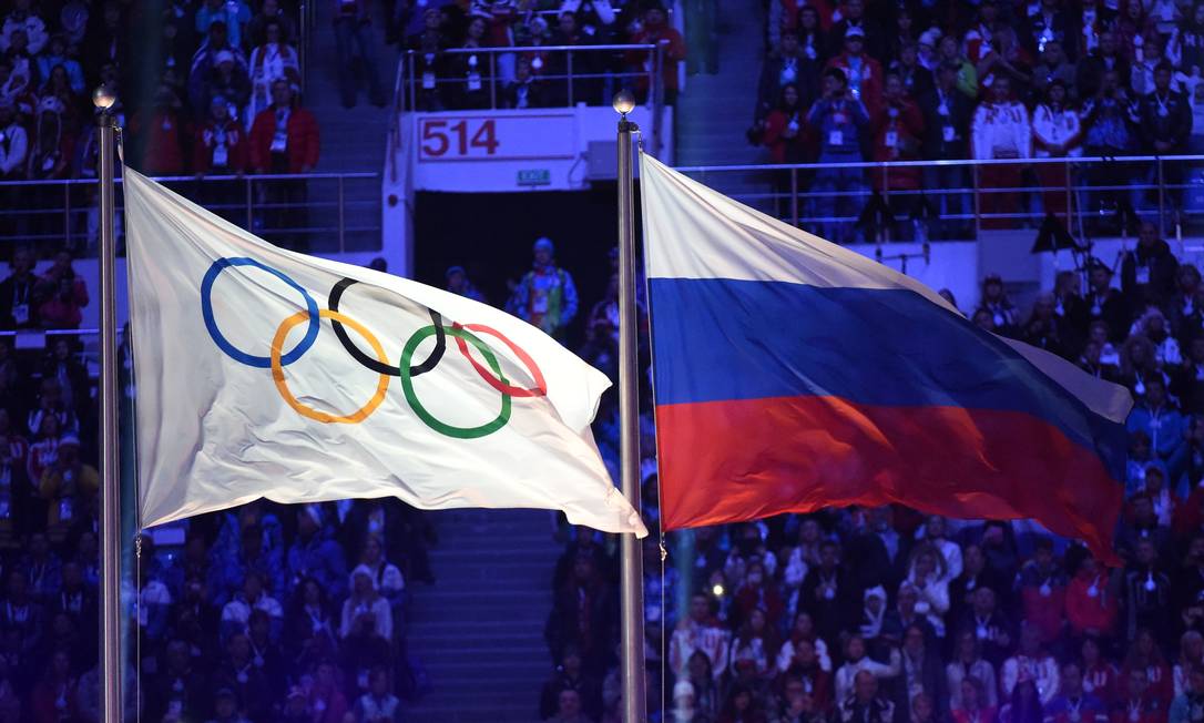 Rússia está fora dos Jogos de Tóquio Foto: DAMIEN MEYER / AFP