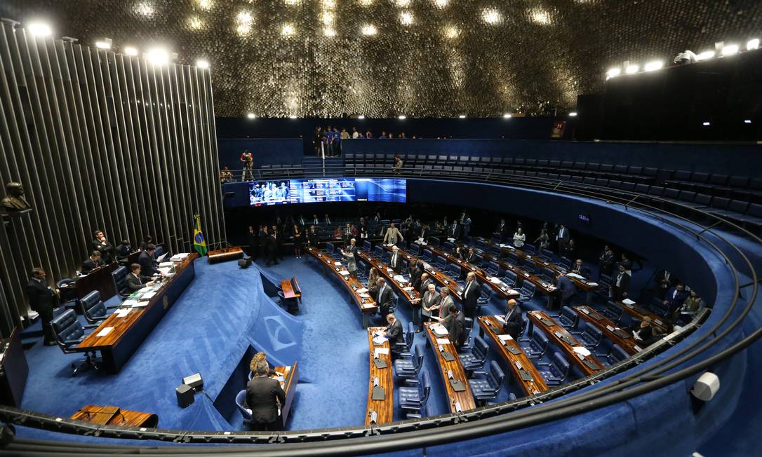 Plenário do Senado Federal Foto: Ailton de Freitas / Agência O Globo