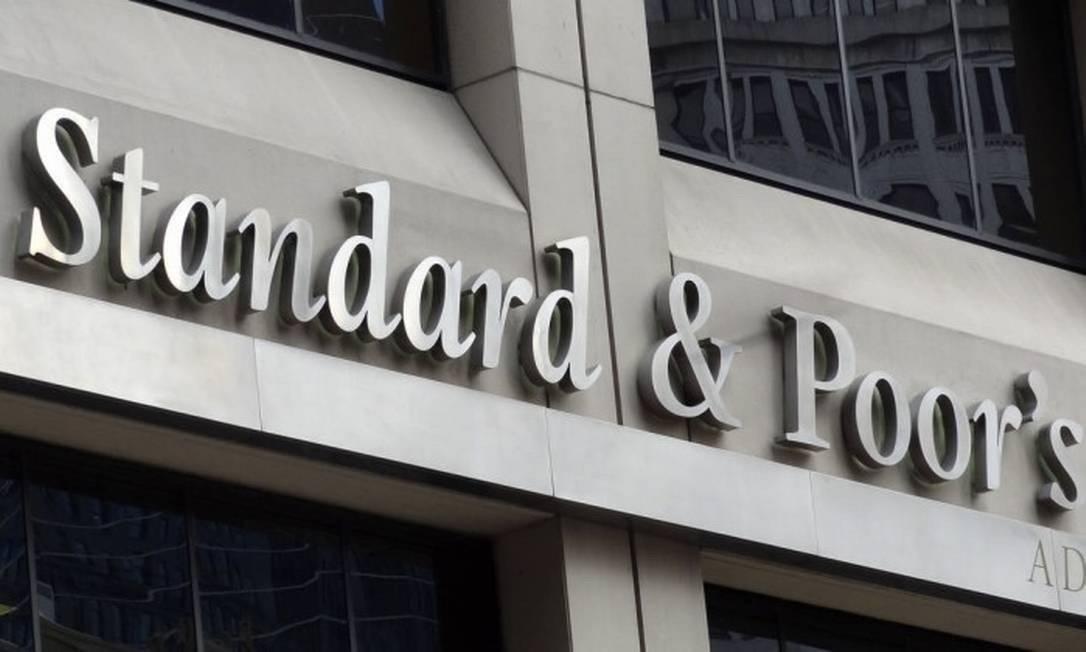 Fachada da Standard & Poor's (S&P) Foto: Bloomberg News
