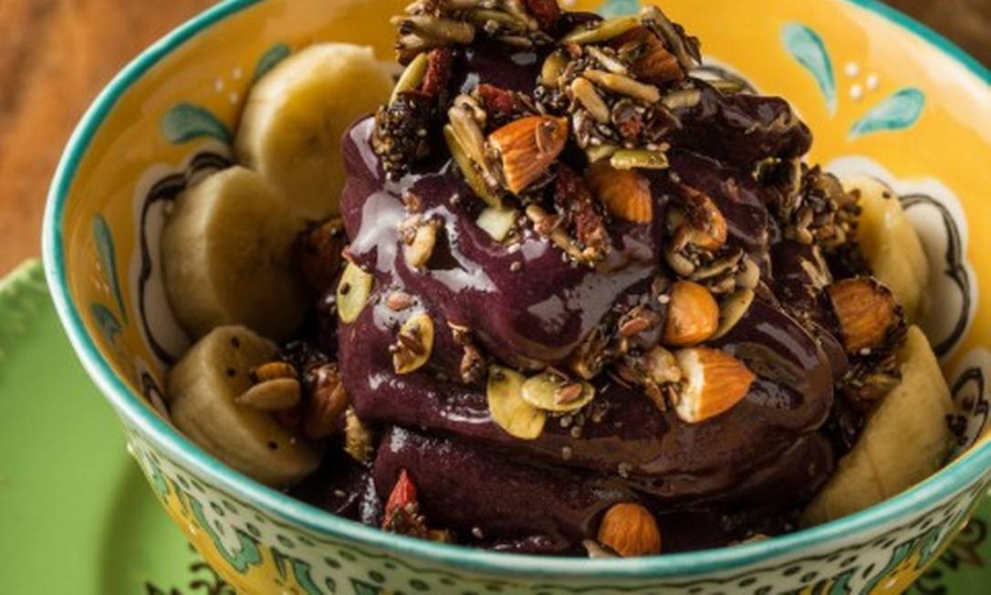 .Org Bistrô: juçaí com granola Foto: Divulgação/Tomas Rangel