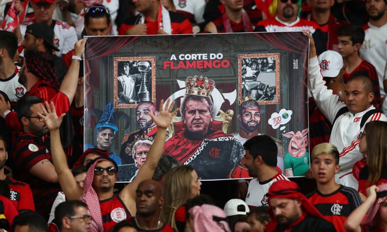 Veja fotos da torcida rubro-negra no estádio Khalifa, no Qatar - Jornal ...