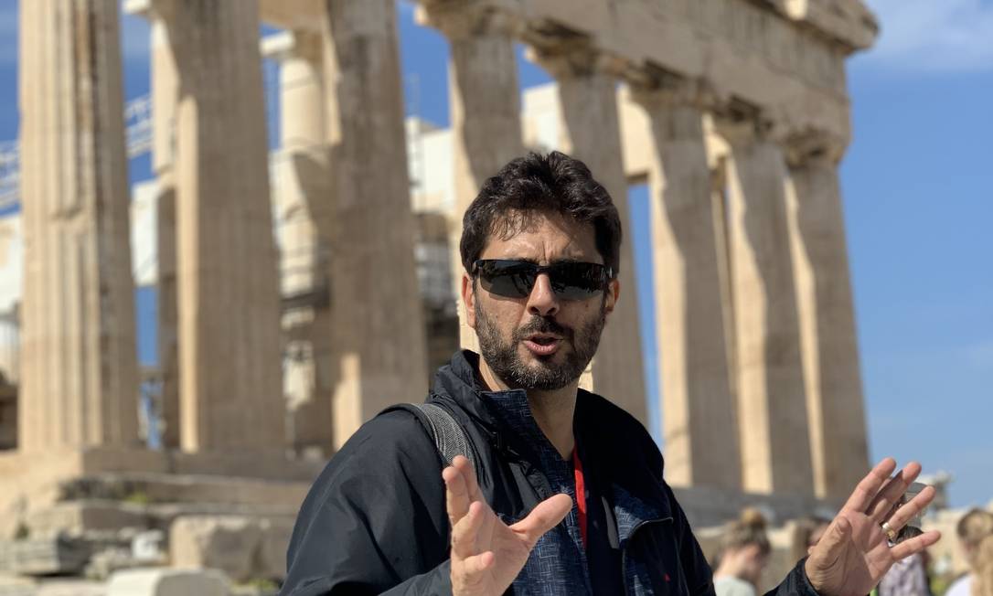 Professor de filosofia, Silvério Ortiz levará um grupo de turistas para a Itália Foto: Divulgação