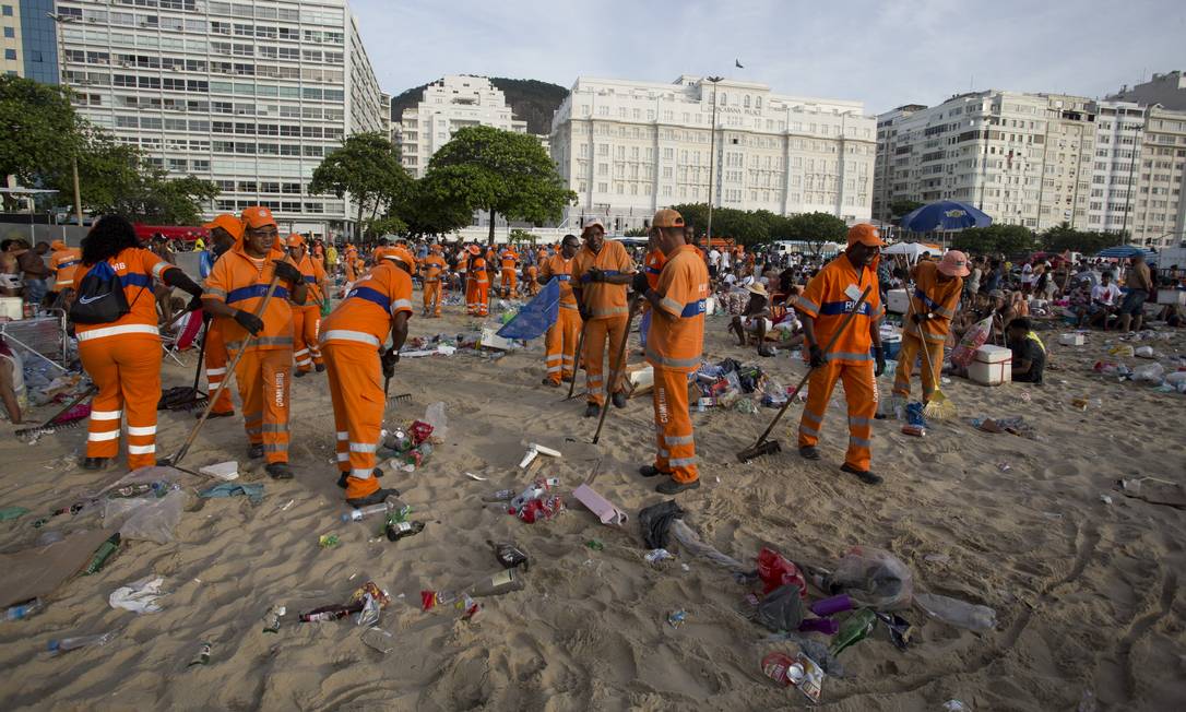 Lixo Zero já surte efeito em Copacabana - Jornal O Globo