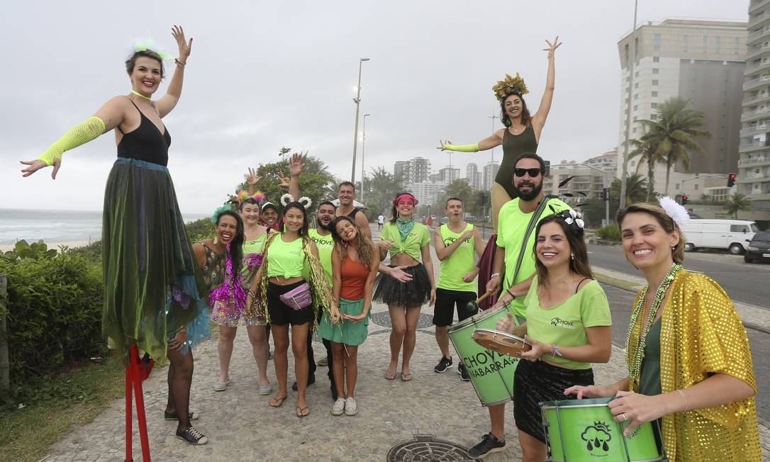 
O Chove Na Barra se prepara para realizar o seu primeiro desfile na orla do bairro dia 15 de fevereiro
Foto: Fotos de Guilherme Pinto