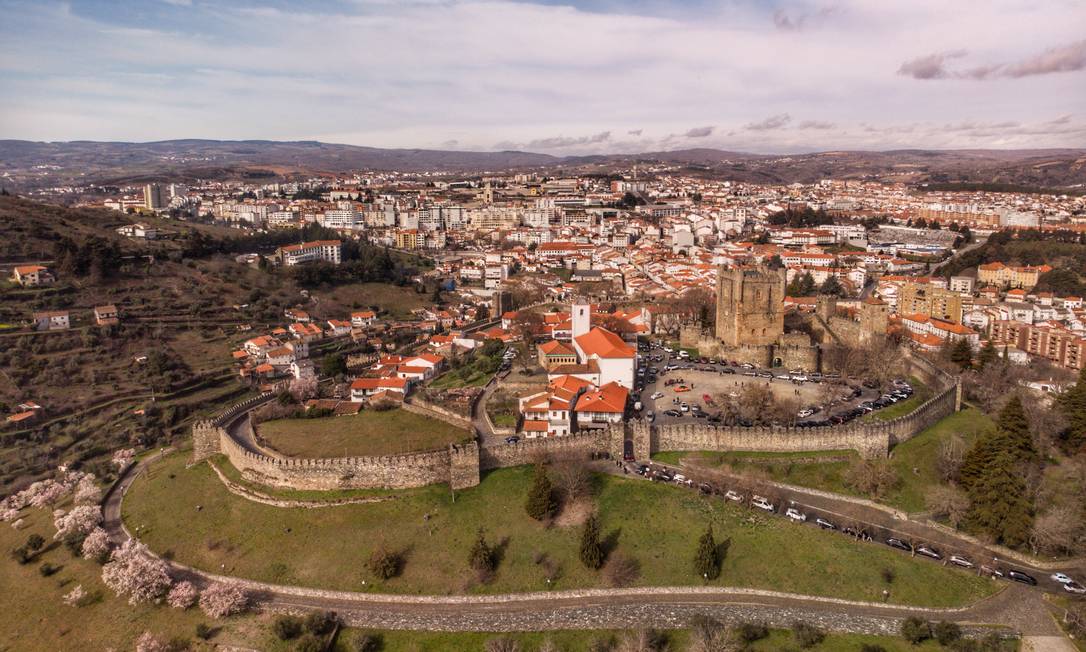 A cidade de Bragança, no interior de Portugal Foto: António Lencastre / EyeEm / Agência O Globo