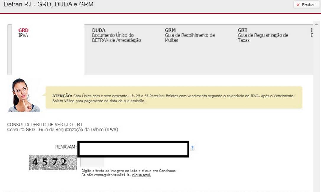 Saiba Como Imprimir A Guia GRT Que Inclui Taxas Do Detran RJ Para Licenciamento De Carro