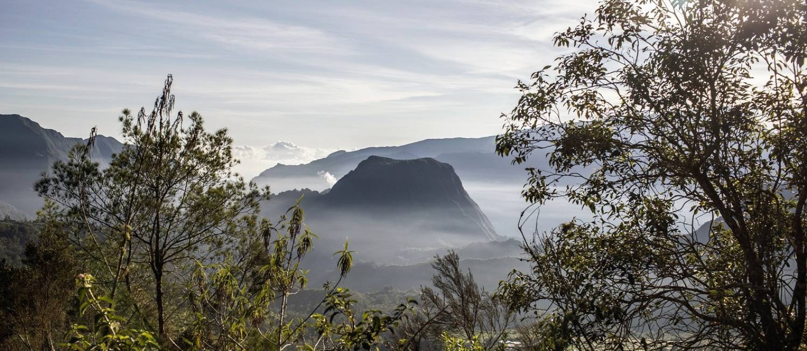 Montanhas em Mafate Foto: GULSHAN KHAN / NYT